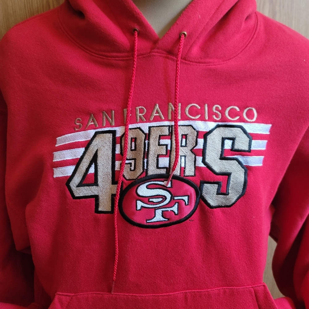 G brand 49ERS pullover Hooded sweater(sold) - Picture 2 of 10